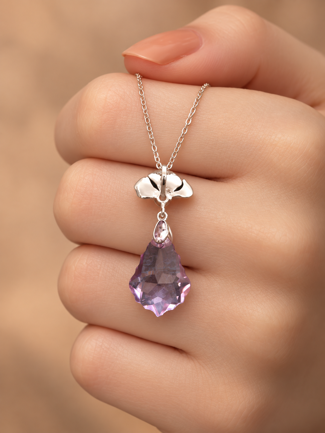 Purple Stone Pendant