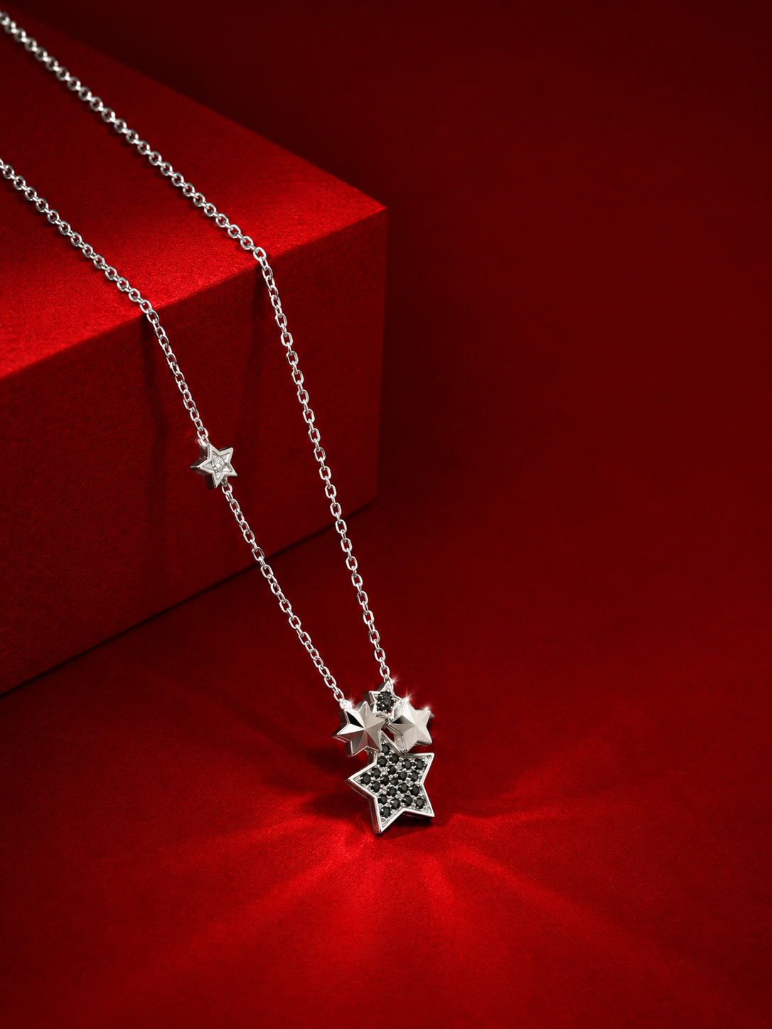 Silver Floral Pendant